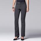 Women's Simply Vera Vera Wang Bootcut Ponte Pants, Size: Small, Light Grey