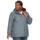 Plus Size Zeroxposur Eileen Insulated Jacket, Women's, Size: 2xl, Grey Other