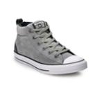 Men's Converse Chuck Taylor All Star Street Mid Suede Sneakers, Size: M7w9, Silver