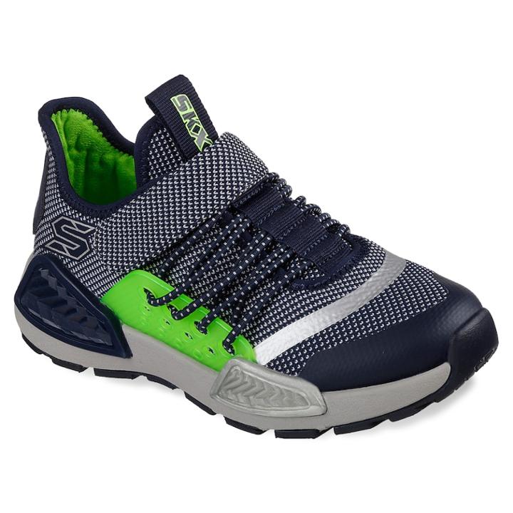 Skechers Kinectors Thermovolt Boys' Sneakers, Size: 4, Med Blue