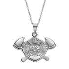 Insignia Collection Sterling Silver Maltese Cross Pendant Necklace, Women's, Size: 18, Multicolor