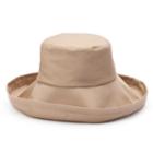 Women's Sonoma Goods For Life&trade; Solid Folded Brim Bucket Hat, Lt Brown