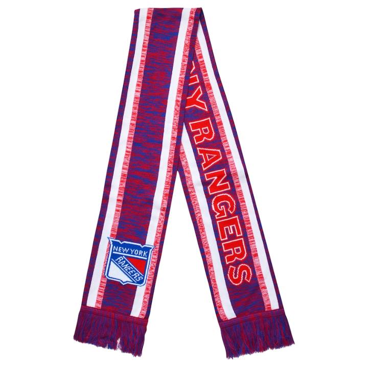 Forever Collectibles New York Rangers Knit Scarf, Adult Unisex, Multicolor