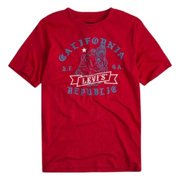 Boys 8-20 Levi's&reg; Graphic Tee, Size: Small, Med Red