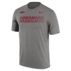 Men's Nike Arkansas Razorbacks Legend Staff Dri-fit Tee, Size: Xxl, Gray
