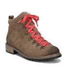 Fergalicious Mountain Women's Hiking Boots, Size: 7.5, Beig/green (beig/khaki)
