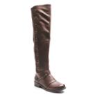 Kisses By 2 Lips Too Too Jostle Women's Over-the-knee Boots, Girl's, Size: Medium (8), Brown