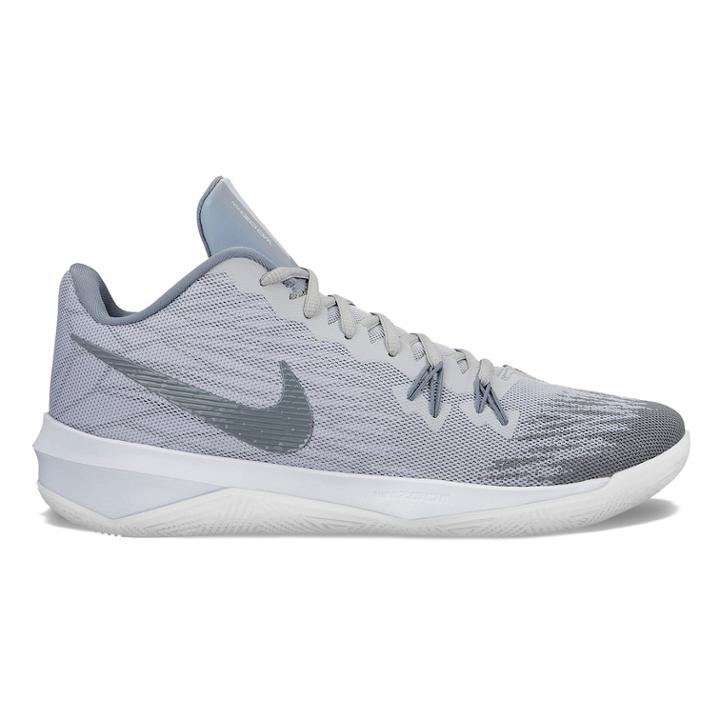 Nike Zoom Evidence Ii Men's Basketball Shoes, Size: 8.5, Grey (charcoal)