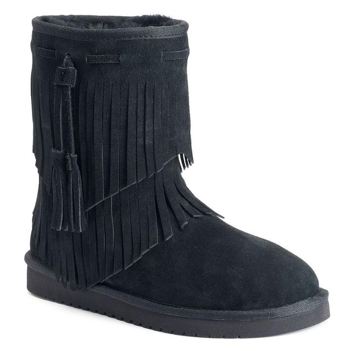 Koolaburra By Ugg Cable Tall Women's Winter Boots, Size: 10, Black