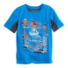 Boys 4-7x Star Wars Bb-8 Mesh Glow In The Dark Tee, Size: 7, Brt Blue