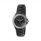 Peugeot Women's Crystal Watch - Ps4896bs, Black