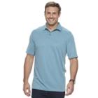 Big & Tall Croft & Barrow&reg; Classic-fit Slubbed Outdoor Performance Polo, Men's, Size: Xl Tall, Blue (navy)