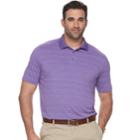 Big & Tall Croft & Barrow&reg; Cool & Dry Classic-fit Space-dye Performance Polo, Men's, Size: Xxl Tall, Med Purple