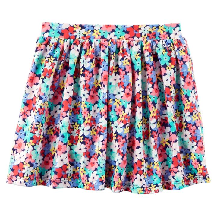 Baby Girl Carter's Floral Print Skort, Size: 24 Months