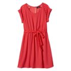 Girls 7-16 Plus Size Wrapper Floral Crochet Dress, Girl's, Size: 12 1/2, Lt Orange