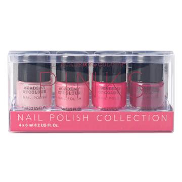 Academy Of Colour Pinks 4-pc. Nail Polish Set, Pink