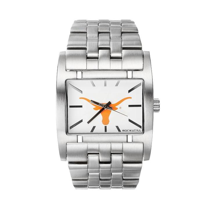 Rockwell Texas Longhorns Apostle Stainless Steel Watch - Men, White