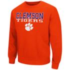 Men's Clemson Tigers Fleece Sweatshirt, Size: Xl, Drk Orange