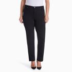 Plus Size Gloria Vanderbilt Amanda High-rise Ponte Pants, Women's, Size: 16 W, Light Grey