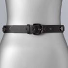 Women's Simply Vera Vera Wang Studded Belt, Size: Xl, Black