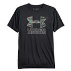 Boys 8-20 Under Armour Logo Print Tee, Size: Large, Black