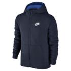 Boys 8-20 Nike Full-zip Club Hoodie, Size: Medium, Light Blue