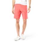 Men's Dockers Stretch Modern D2 Straight-fit Shorts, Size: 34, Med Pink