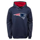 Boys 8-20 New England Patriots Performance Hoodie, Boy's, Size: S(8), Blue (navy)