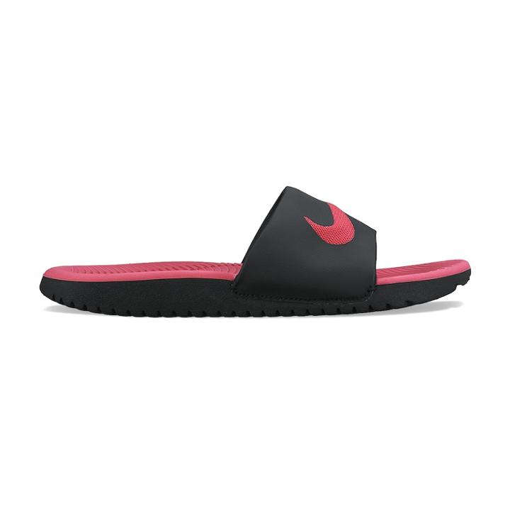 Nike Kawa Girls' Slide Sandals, Size: 13, Black