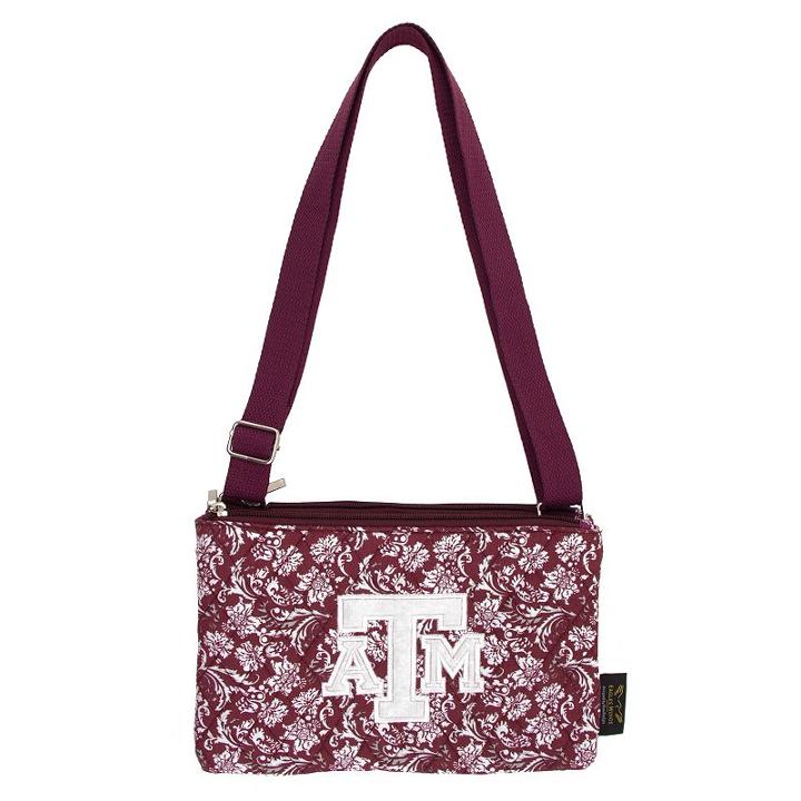 Texas A & M Aggies Bloom Crossbody Bag, Women's, Multicolor
