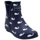 London Fog Piccadilly Women's Chelsea Waterproof Rain Boots, Size: Medium (6), Dark Blue