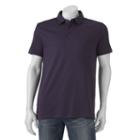 Big & Tall Apt. 9&reg; Solid Modern-fit Polo, Men's, Size: 3xl Tall, Purple