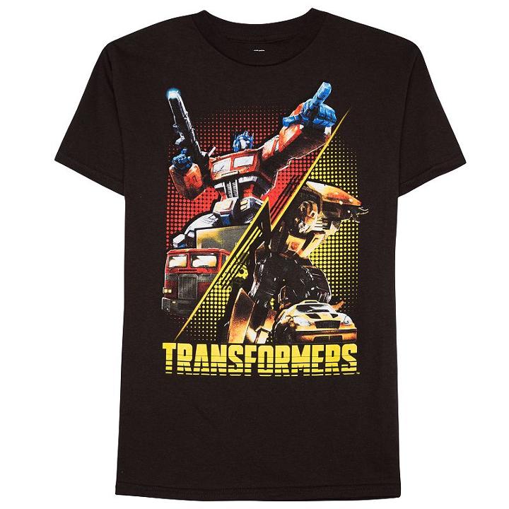 Boys 8-20 Transformers Tee, Boy's, Size: Small, Black