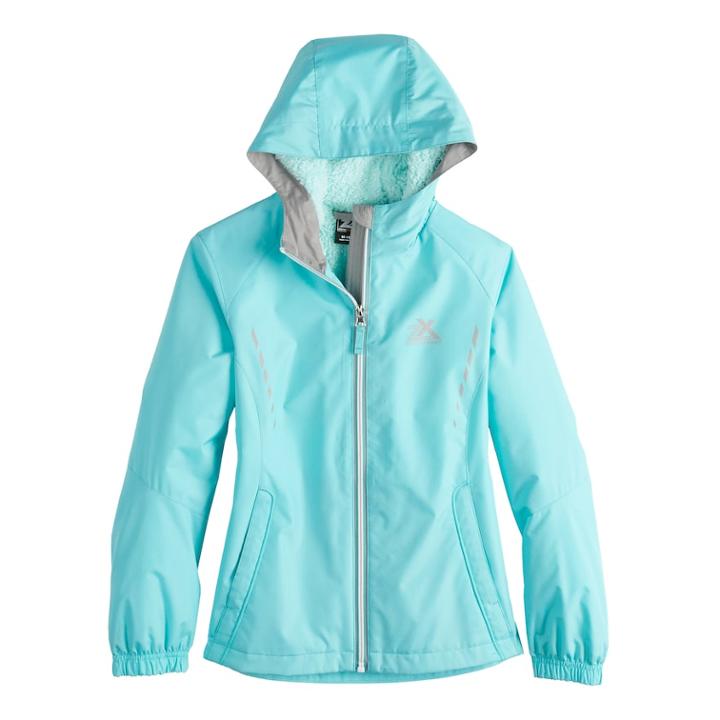 Girls 7-16 Zeroxposur Marion Lightweight Transitional Jacket, Size: 7-8, Grey