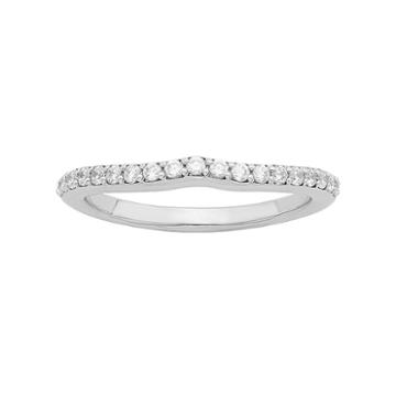 Love 360 14k Gold 1/4 Carat T.w. Diamond Wedding Ring, Adult Unisex, Size: 7, White