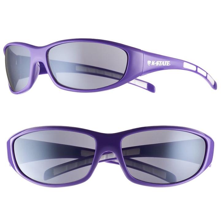 Adult Kansas State Wildcats Wrap Sunglasses, Multicolor