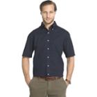 Big & Tall Arrow Printed Button-down Shirt, Men's, Size: Xxl Tall, Blue (navy)