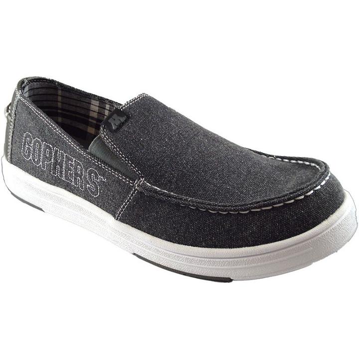 Men's Minnesota Golden Gophers Sedona Slip-on Shoes, Size: 9, Grey