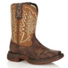 Lil Durango Let Love Fly Kids' Distressed 8-in. Western Boots, Kids Unisex, Size: 12, Brown