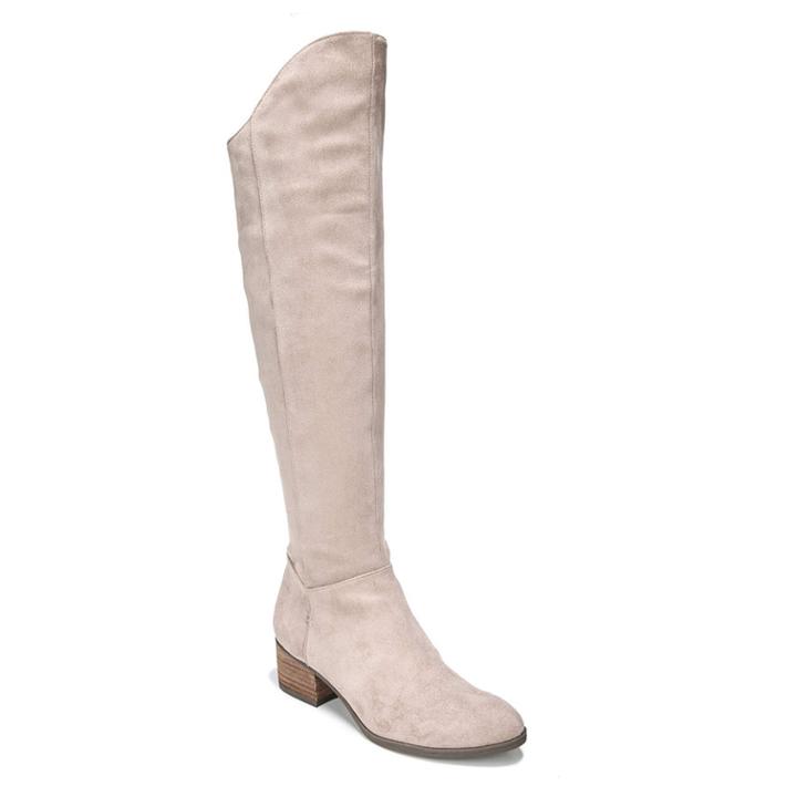 Dr. Scholl's Tribute Women's Over-the-knee Boots, Size: Medium (6.5), Beig/green (beig/khaki)