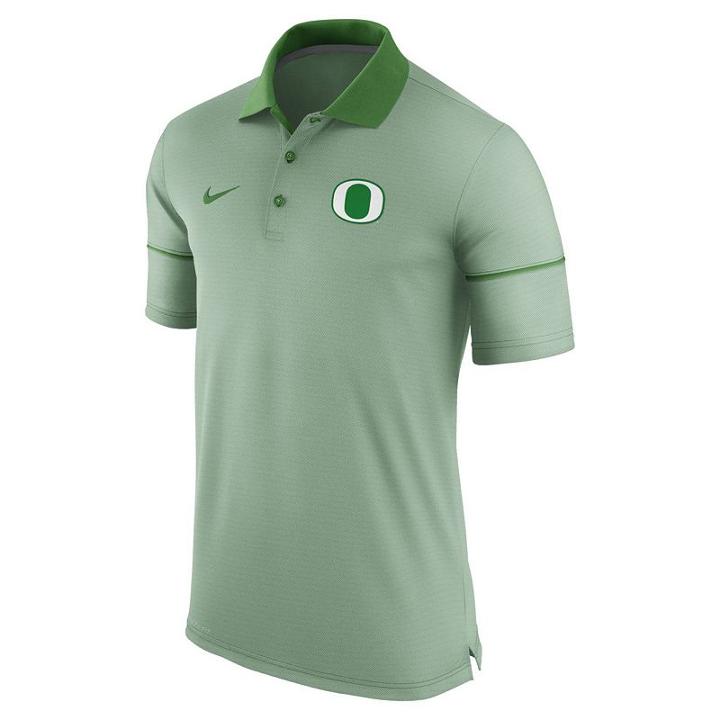 Men's Nike Oregon Ducks Champ Drive Dri-fit Polo, Size: Xl, Green