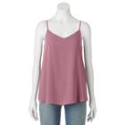 Juniors' Pink Republic Lined Swing Tank Top, Girl's, Size: Small, Light Pink