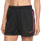 Women's Nike Dri-fit Academy Mesh Knit Soccer Shorts, Size: Medium, Grey (charcoal)