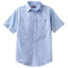 Boys 4-20 Chaps School Uniform Solid Oxford Button-down Shirt, Boy's, Size: 6, Blue