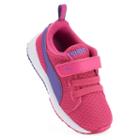 Puma Carson Mesh Toddler Girls' Shoes, Girl's, Size: 8 T, Purple
