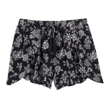 Girls 7-16 Joey B Flowy Ruffle-front Shorts, Girl's, Size: Xl, Oxford