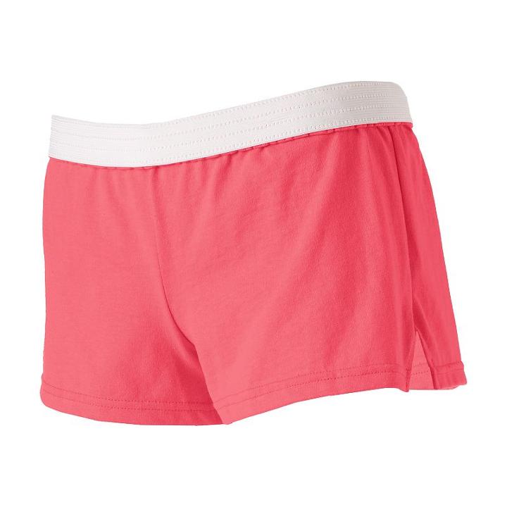 Juniors' Soffe White Band Low-rise Shortie Shorts, Kids Unisex, Size: Medium, Brt Orange