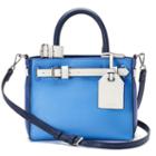 Reed Rk40 Belted Convertible Mini Satchel, Women's, Med Blue