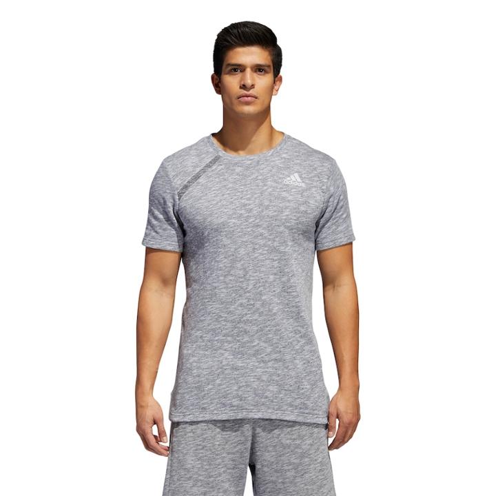 Men's Adidas Pick Up Tee, Size: Medium, Med Grey
