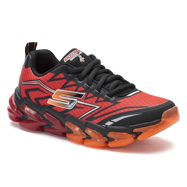 Skechers Skech Air 4.0 Boys' Sneakers, Red Overfl